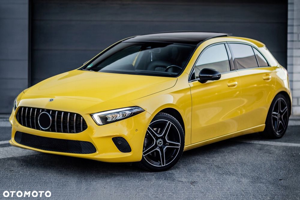 mercedes a-class w177 2018-2023 z kamerą grill gt panamericana srebrny - 2