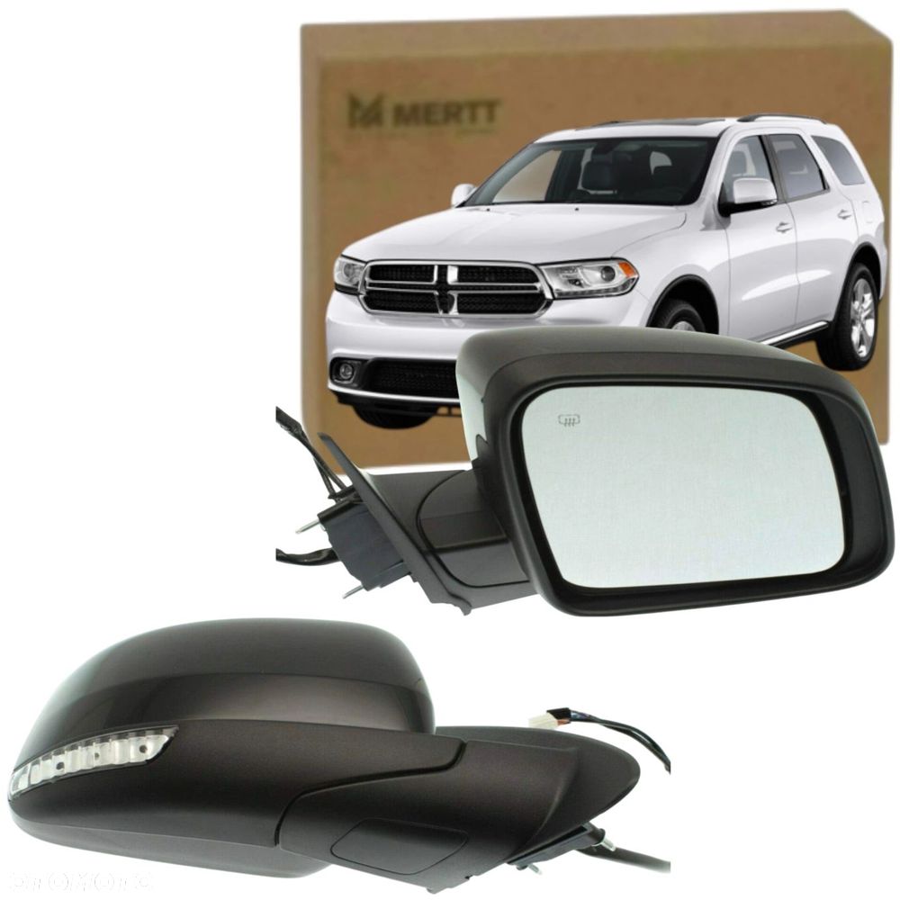 LUSTERKO PRAWE PODGRZEWANE SKŁADANE MANUALNIE DODGE DURANGO 2011-2021 - 1