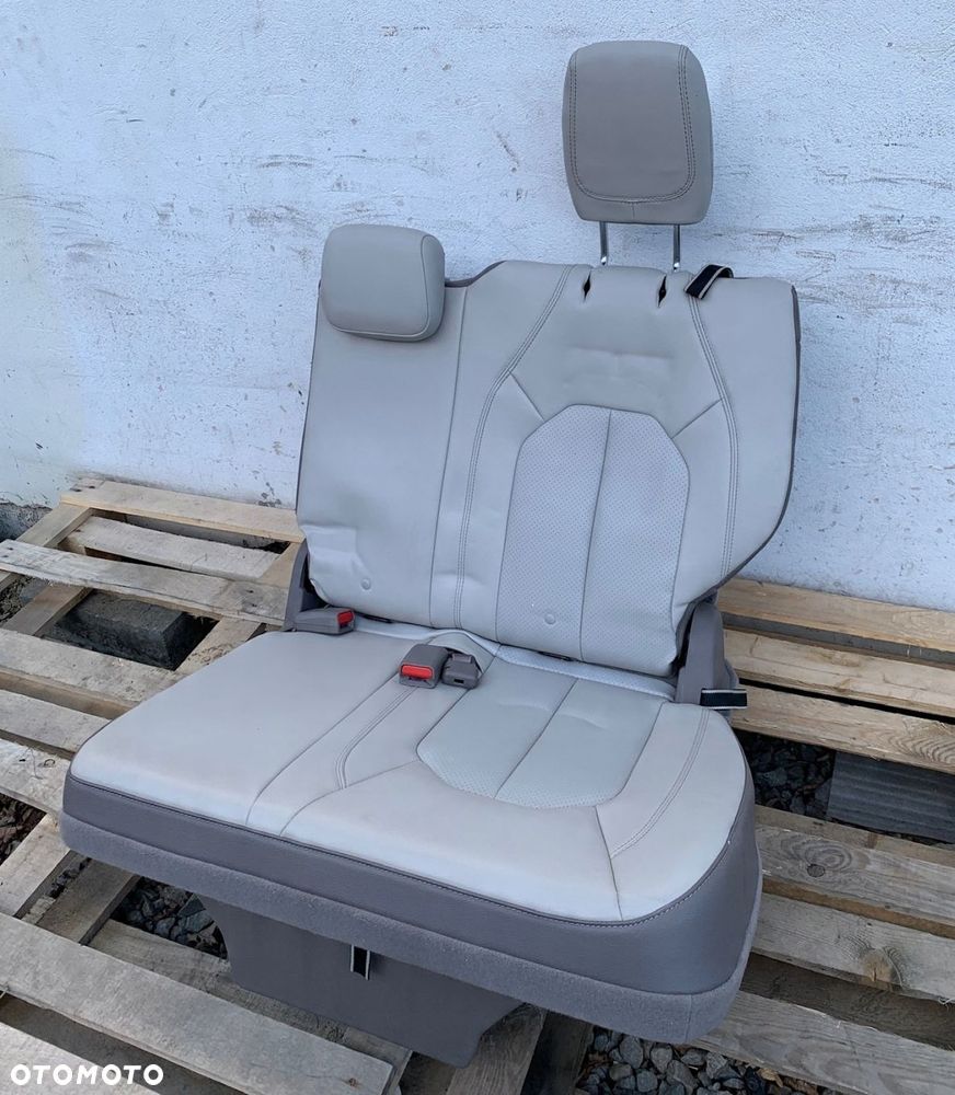 U7 CHRYSLER PACIFICA II 16- FOTEL KANAPA LEWY TYŁ III RZĄD SKÓRA - 12