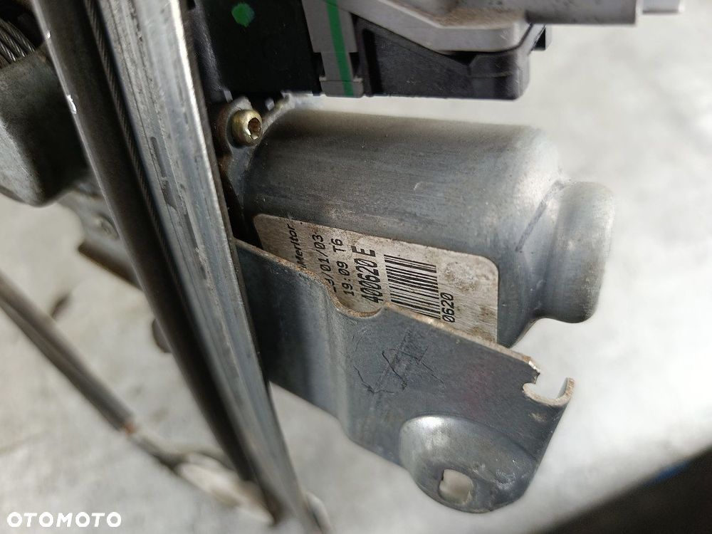 PODNOŚNIK SZYBY PRAWY PRZÓD CITROEN C3 I PLURIEL 9643369380  400620E - 7