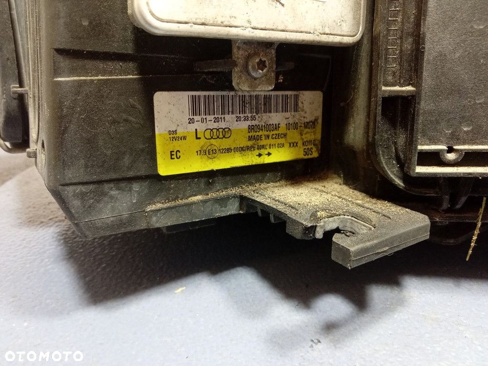 AUDI Q5 I 8R 08- REFLEKTOR LEWY BIXENON EU 8R0941003AF - 7