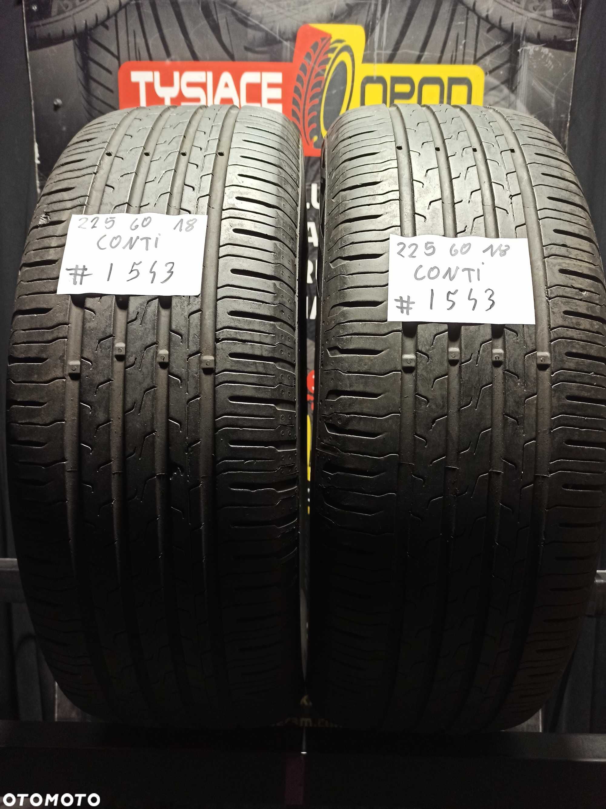 Opony Letnie 225/60/18 CONTINENTAL ECOCONTACT #1543 - 1