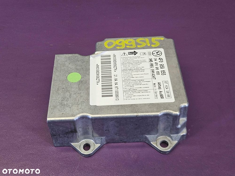 Sensor 4F0959655 4F0910655 Poduszek Moduł Poduszek Sensor Airbag Air Bag Sterownik Audi A6 C6 - 4