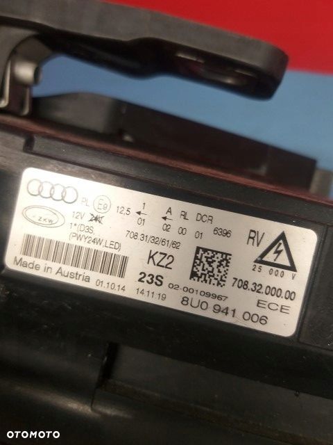 Lampa przód Audi q3 prawy przód 8U0941006 - 5