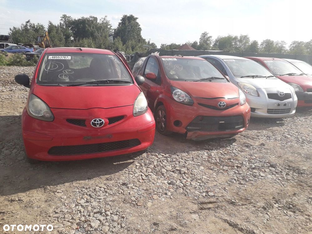 Toyota AYGO I Boczek drzwi lewy przód 3D klamka rączka - 5