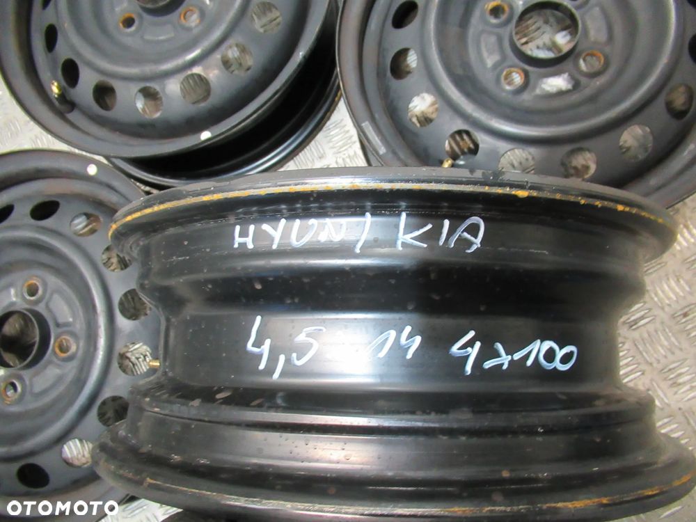 Felgi Hyundai I10 Getz Atos Kia Picanto Citroen C1 4,5Jx14 et40 4x100 - 4