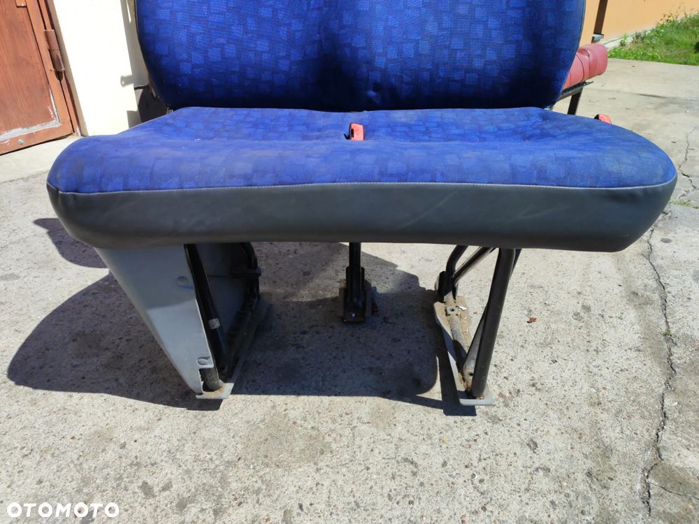 kanapa ławka fotel prawy 2-osoby kompletna do IVECO daily III IV 99-14 - 4