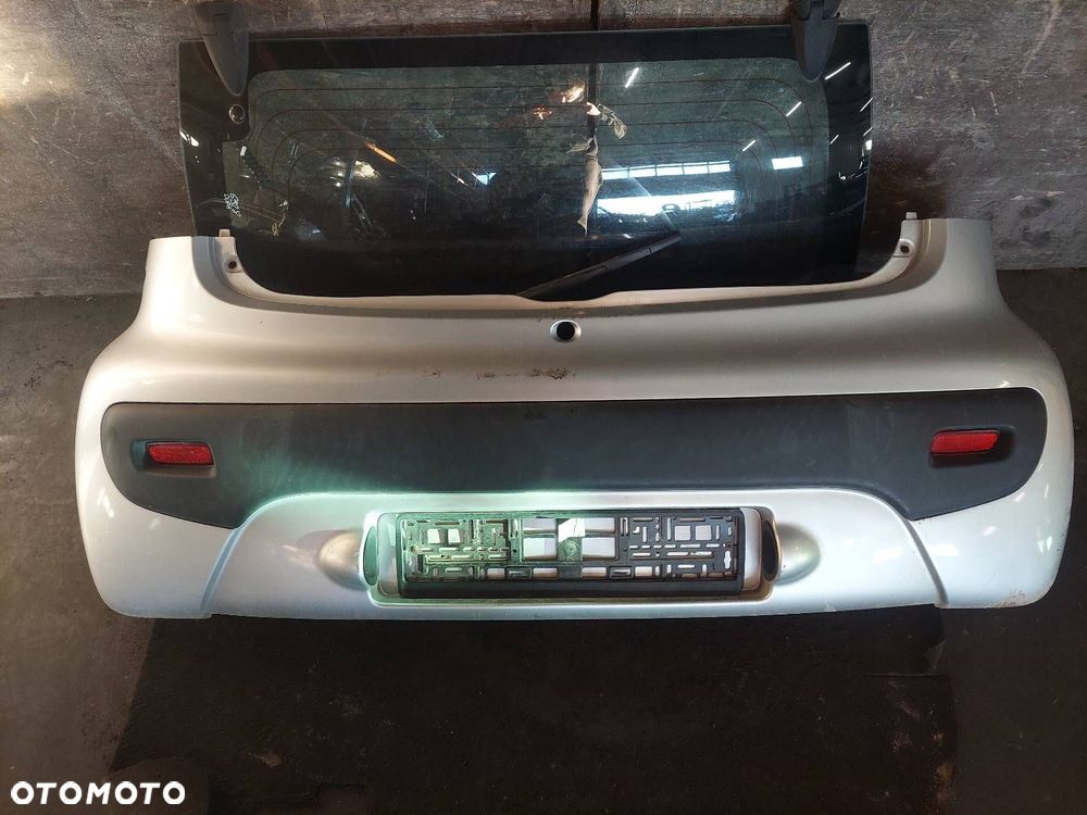 KOMPLETNY TYŁ KLAPA BAGAŻNIKA SZYBA ZDERZAK TYŁ LAMPY CITROEN C1 I KTB - 5