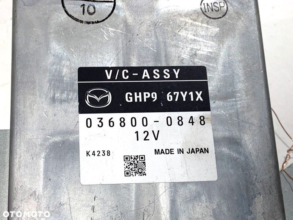 MODUŁ STEROWNIK  MAZDA 6 sedan (GJ, GL) 2012 - 2022 2.5 (GJ5FP) 141 kW [192 KM] benzyna 2013 - 2022 - 4