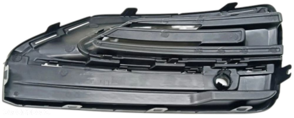 VOLVO XC90 19+ KRATKA atrapa zaślepka ZDERZAKA PRZÓD czarna LEWA PRAWA kpl - 4