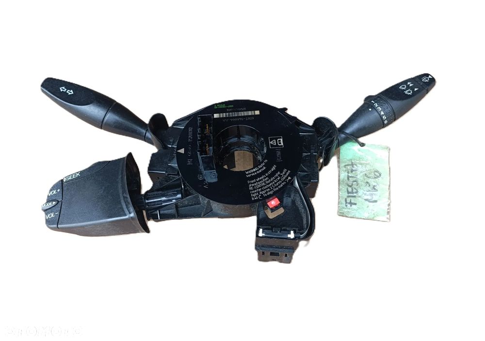 FORD FIESTA MK6 02-08 r. przełącznik zespolony manetki 1S7T13335AE TAŚMA AIRBAG + - 1