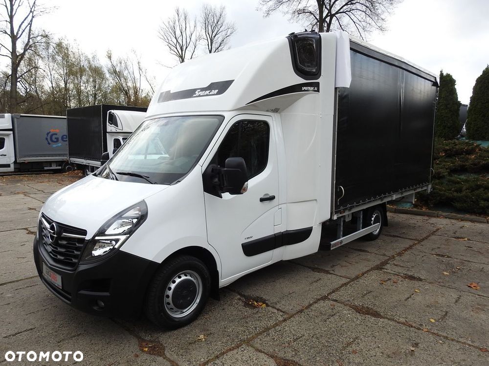 Opel MOVANO PLANDEKA 10 PALET WEBASTO TEMPOMAT KLIMATYZACJA LEDY PNEUMATYKA  165KM - 7