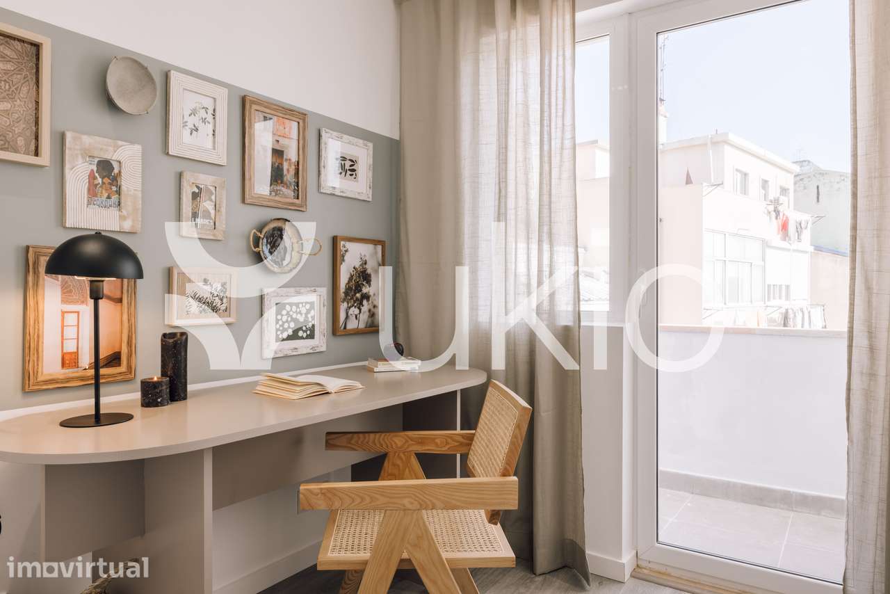 Apartamento T2 com escritório em Estefânia - Grande imagem: 5/22
