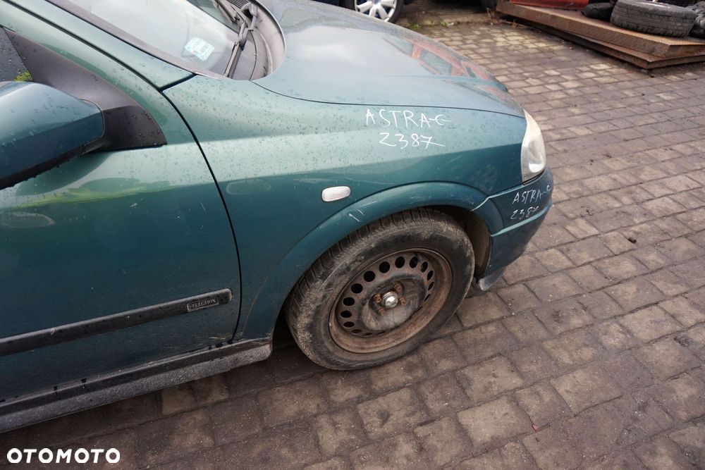 BŁOTNIK PRZEDNI PRAWY ASTRA II G Z387  ZIELONY OPEL 1998-2009 - 3