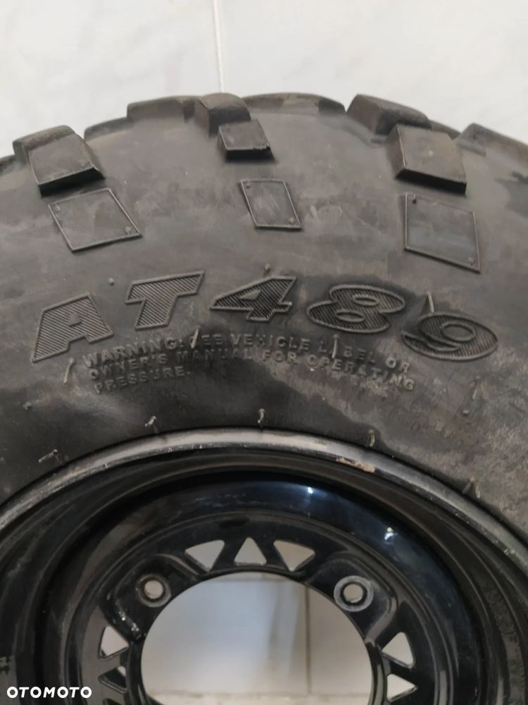 POLARIS SPORTSMAN 570 2X FELGA STALOWA 12X6 R12 2X OPONY CARLISLE AT489 25X8-12 NOWE KOŁA - 5