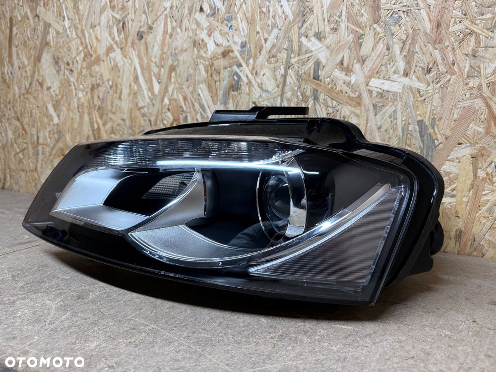 AUDI A3 8P LIFT 08- LAMPA LEWA PRZÓD PRZEDNIA BI-XENON 8P0941003BE - 14