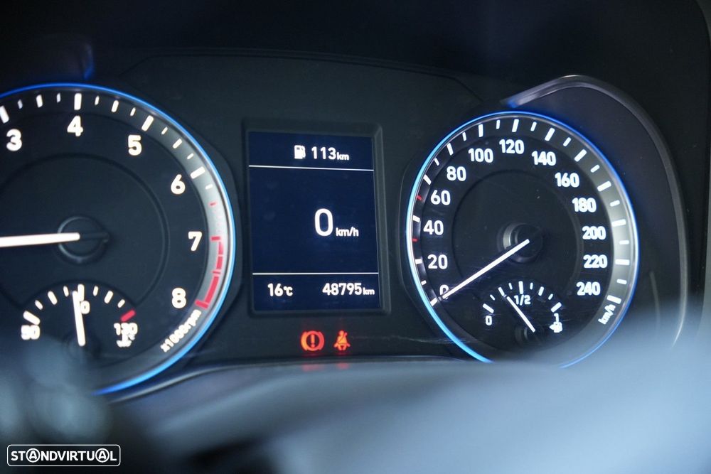 Hyundai Kauai 1.0 T-GDi Pele/Tecido Vermelho - 11