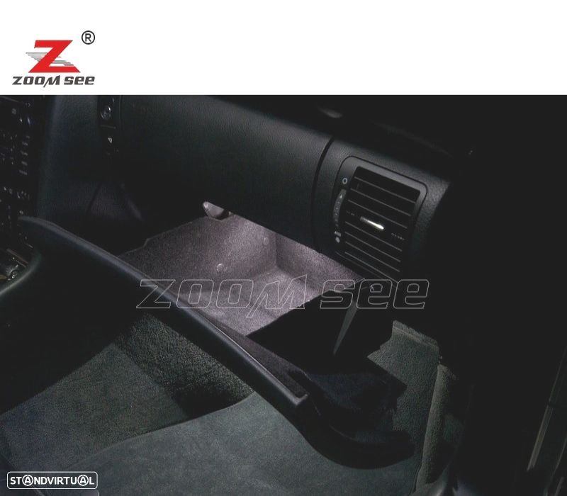 KIT COMPLETO DE 29 LÂMPADAS LED INTERIOR PARA 1997-2002 PARA AUDI A8 S8 D2 - 3