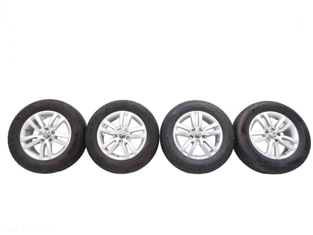 Alufelgi koła felgi komplet 5x112 r16 215/65r16 5n0601025r vw tiguan i 5n - 1
