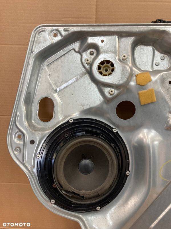 VW T5 MULTIVAN TRANSPORTER 03- PODNOŚNIK MECHANIZM SZYBY PRAWY ORYGINAŁ - 5