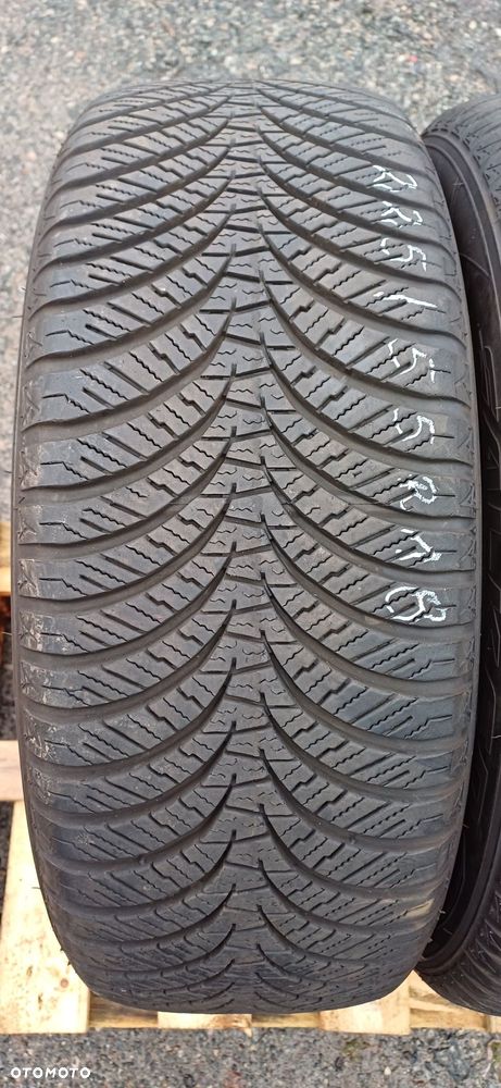225/55R18 102V FALKEN , dwie używane opony wielosezonowe. - 3