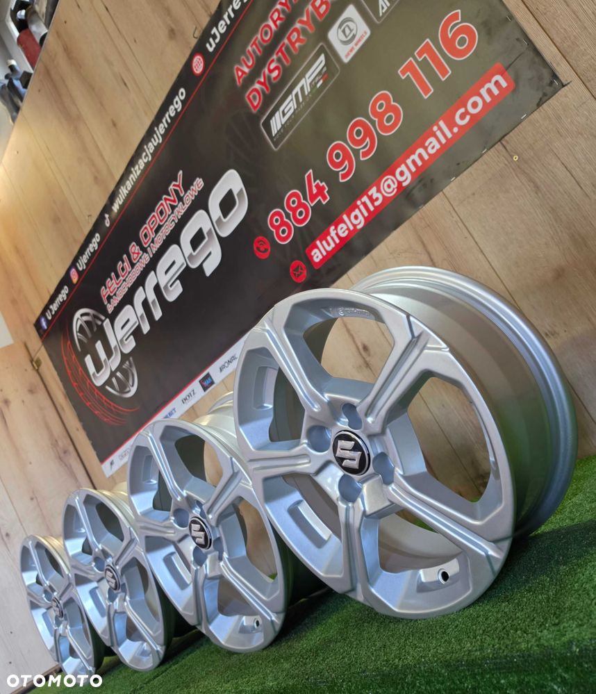 Nowe alufelfgi SUZUKI 15x4x100 - Alto,Baleno,Ignis,Liana,Swift, Splash - 6