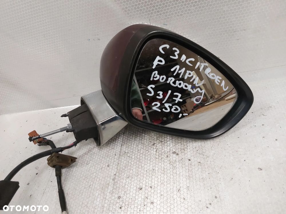 - LUSTERKO ELEKTRYCZNE PRAWE CITROEN C3 II DS3 BORDOWY 11PIN - 4