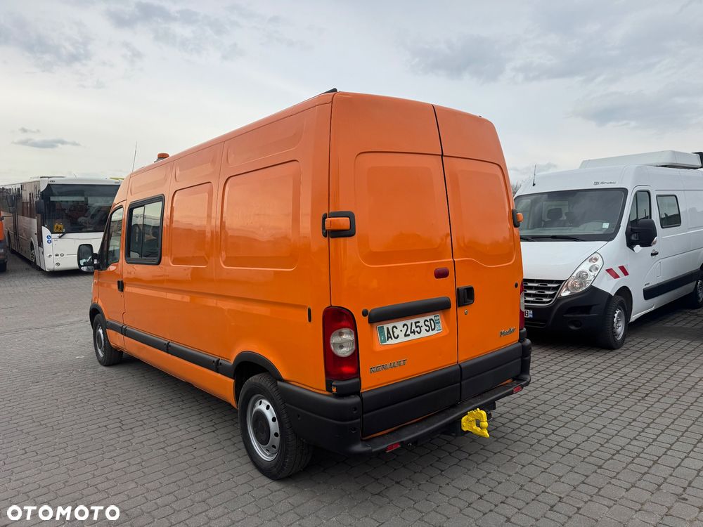 Renault Master Brygadówka 2009 r. 9 Osobowy 3 rzędy siedzeń 2m paka - 8