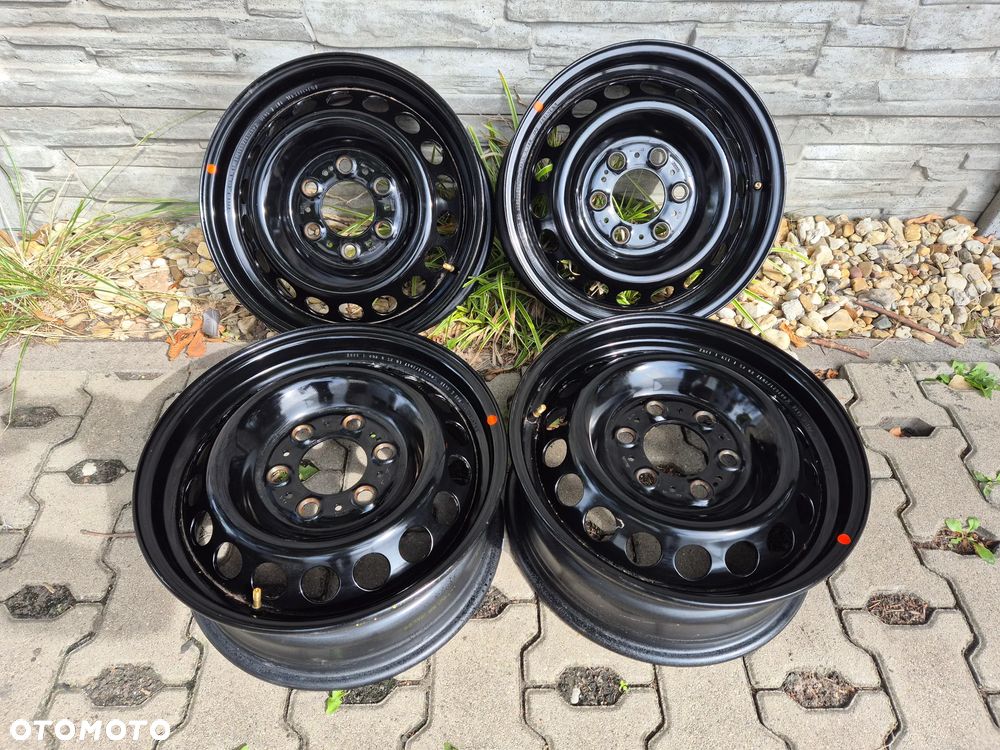 4x 6,5x16 ET54  6x130 Komplet felg stalowych Mercedes Sprinter , VW Crafter - 1