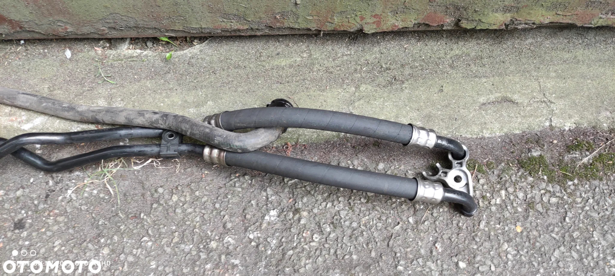 Chłodniczka oleju skrzyni biegów przewody skrzyni BMW e60 e61 2,5d 3,0d  7800479 - 6