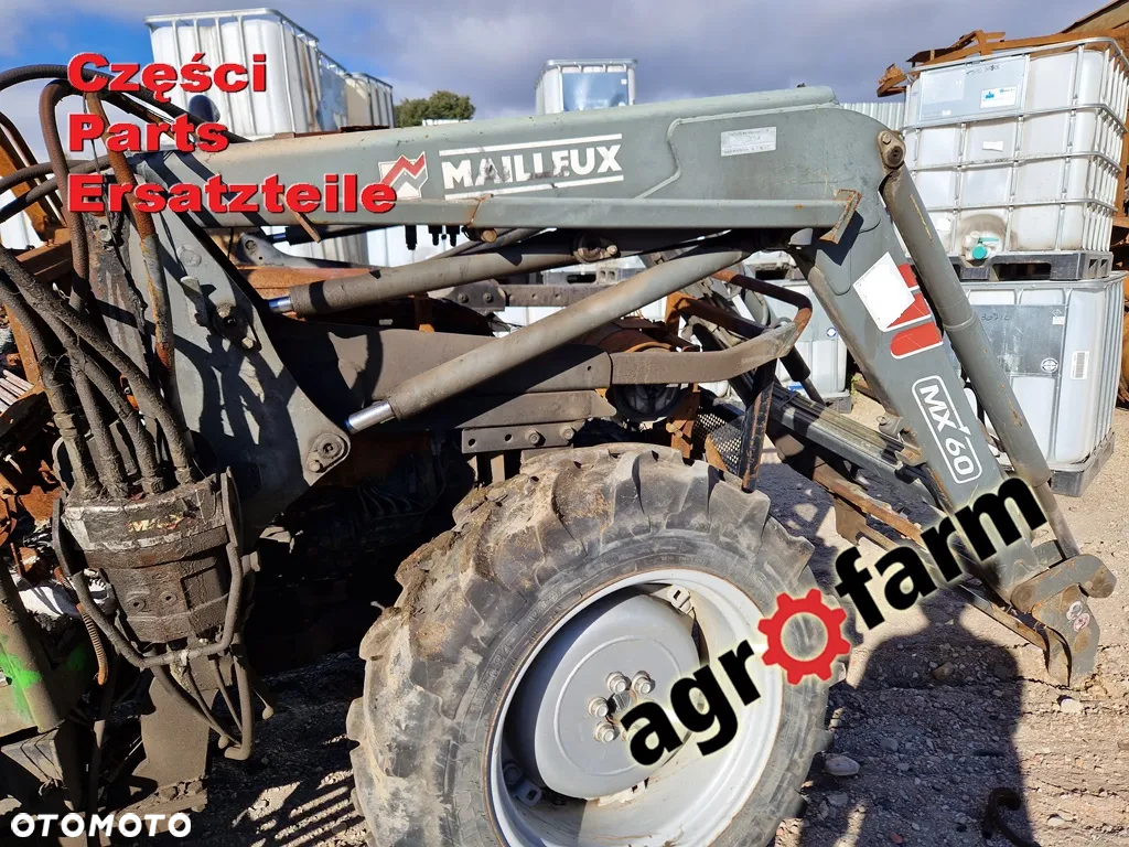 Deutz Agroplus 70 blok wał obudowa skrzynia most zwolnica piasta - 5