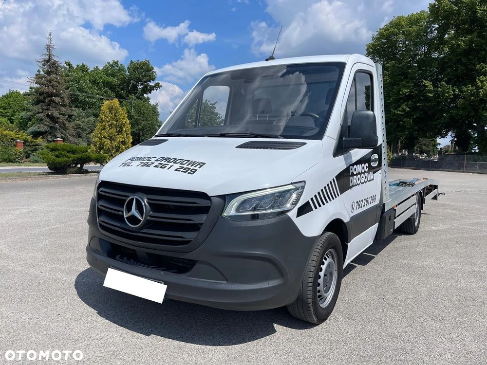 Mercedes-Benz Sprinter W907 2.2 CDI 163 Km Automat 7G-Tronic 2020 ROK Klima Led Hak Najazd 4.60 M Super stan Gotowy do Pracy Bardzo ładny - 21