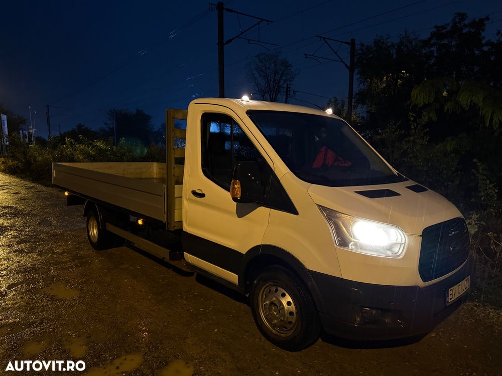 Ford Transit Unic Proprietar Dokka Camioneta Bena TVA Punte Dubla Istoric Pick-Up NU Mercedes Sprinter VW Crafter Iveco carosata 2.2 diesel - 25