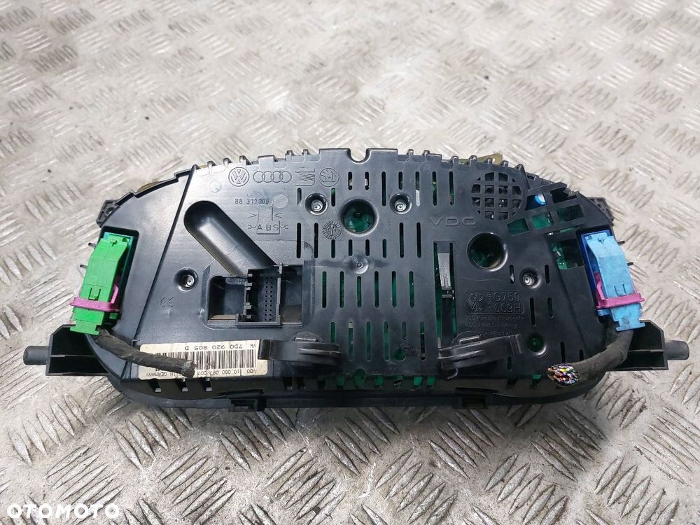 LICZNIK ZEGARY VOLKSWAGEN TRANSPORTER T4 LIFT 2.5 TDI 7D0920805D - 4