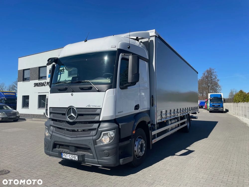 Mercedes-Benz ACTROS 1827, Firanka 9,5 m!