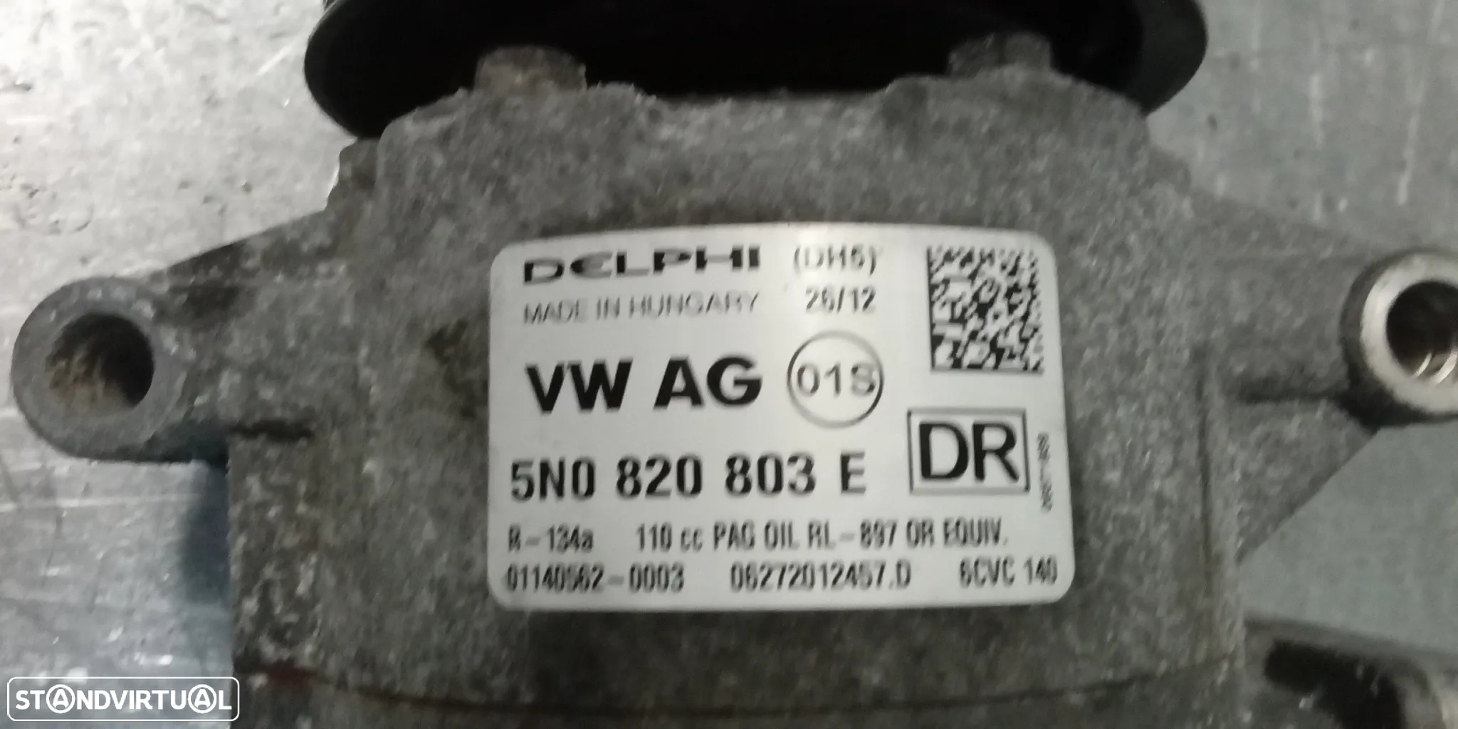 COMPRESSOR AC SEAT IBIZA / LEON / VOLKSWAGEN  1.2TDI 1.6TDI 2.0TDI 5N0820803A 5N0820803 5N0820803E - 5