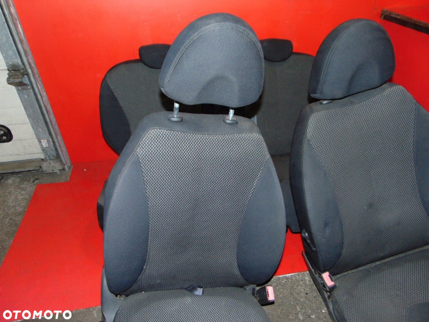 NISSAN MICRA K12 5D FOTELE PRZÓD KANAPA TYŁ KPL - 2