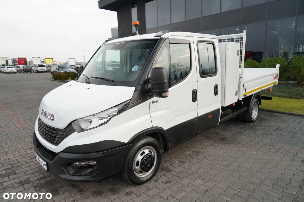 Iveco DAILY 35-140 / WYWROTKA / BRYGADÓWKA / BLIŹNIAK / MANUAL / 6 MIEJSC / - 16
