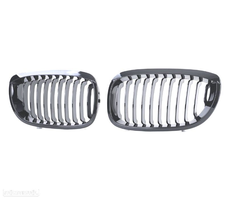 GRELHAS BMW E46 COUPE CABRIO 03-06 PRETO BRILHANTE - 2