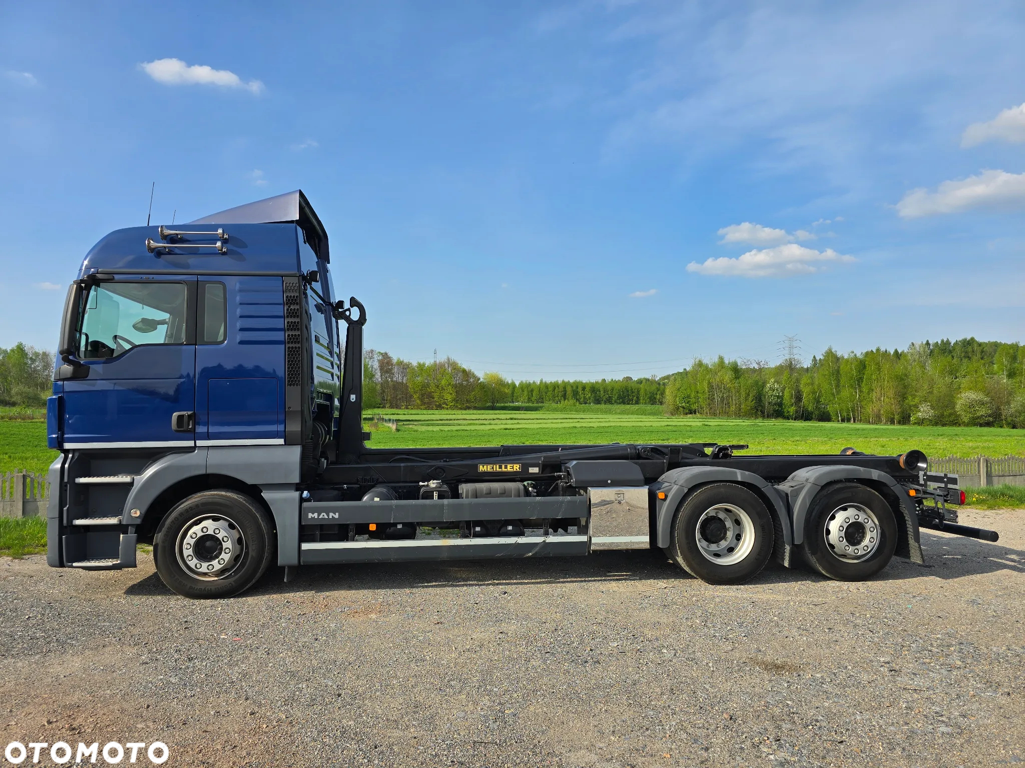 MAN TGX HAKOWIEC Euro 6 2017 rok MEILLER złom śmieci makulatura gruz trociny - 11