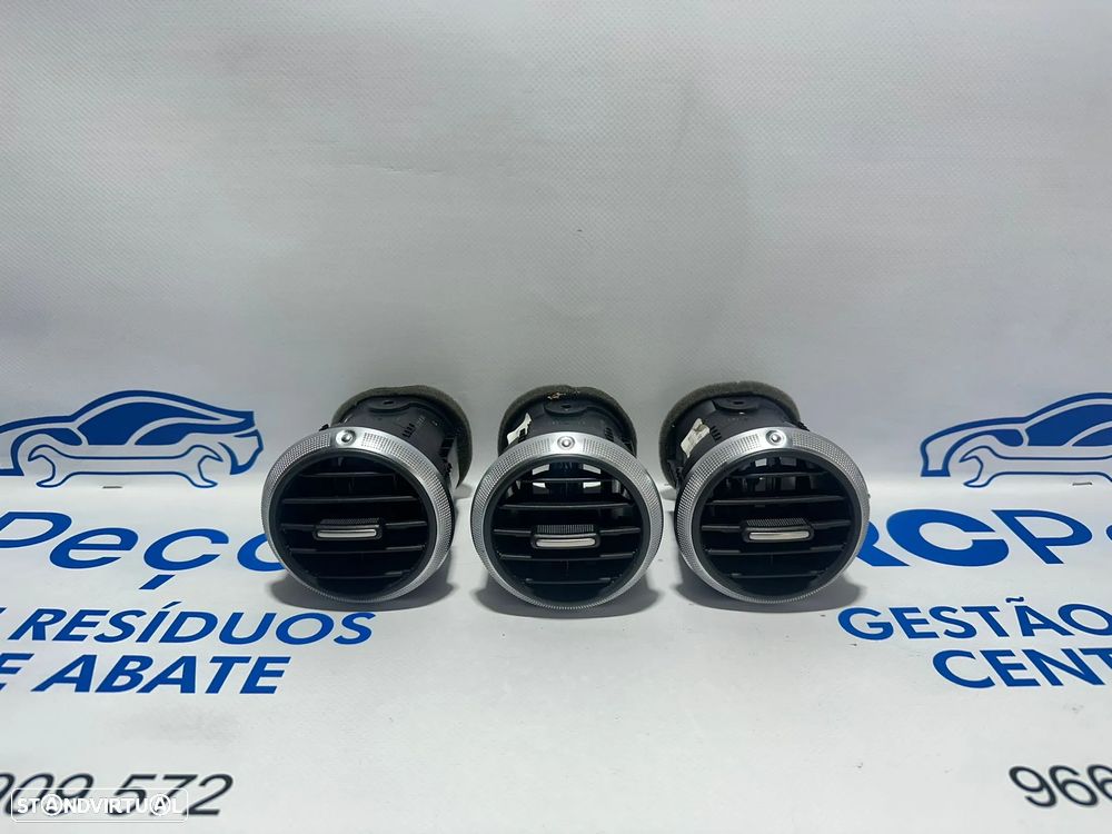 .Conduta Grelha Central Ar Condicionado Sofagem Original VW Audi A3 8P 8P0820901C 2003 - 2013