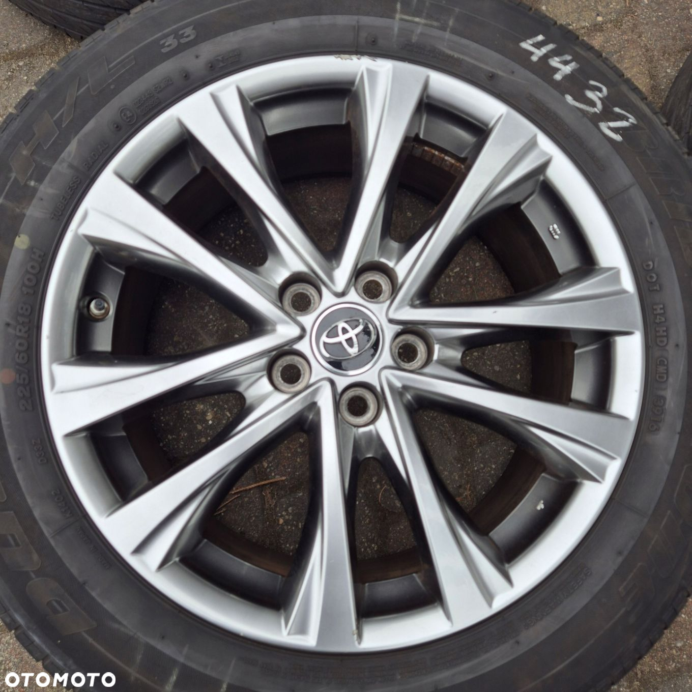 LATO KOŁA 18 ORYGINAŁ TOYOTA RAV-4 RAV 4 225/60 R18 - 2