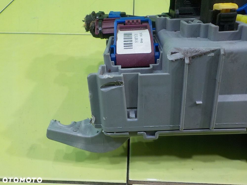 FIAT DOBLO II 1.3 M-JET 12r skrzynka bezpiecznikow modul BSI 00519170160 - 7