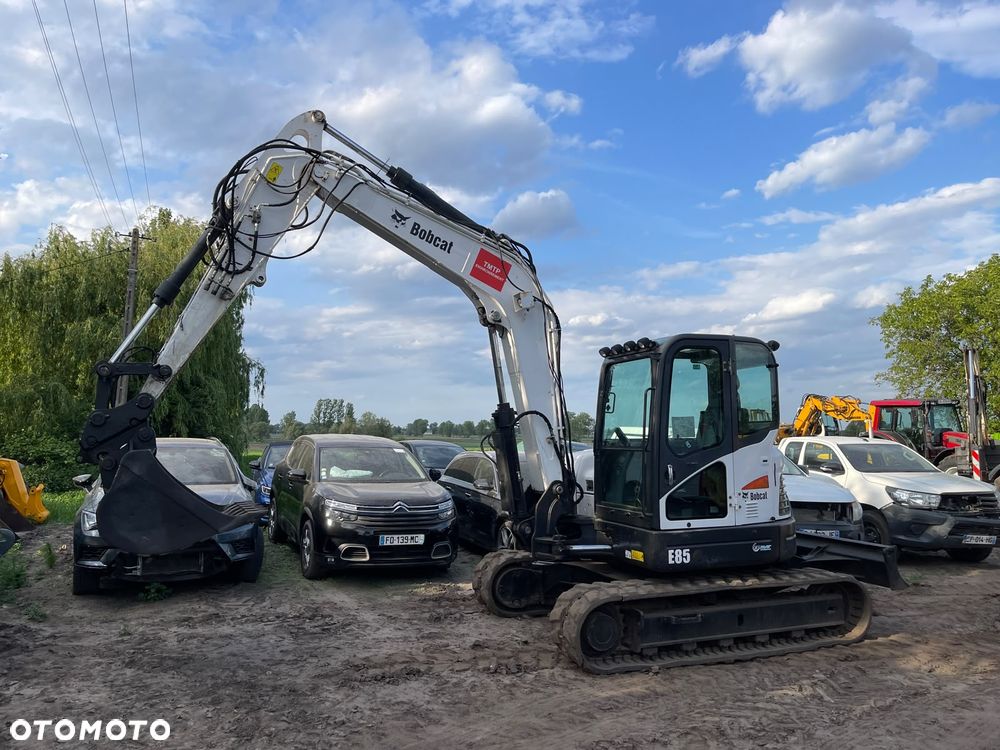 Bobcat Koparka gąsiennicowa Bobcat E85 Rok 2015 Oryginał 5500 MTG Bardzo ładna - 1