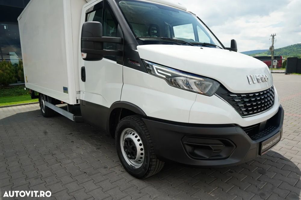 Iveco DAILY 35-180 / CONTAINER / HI-MATIC / PALFINGER LIFT / 3 LOCURI / 2021 - 11