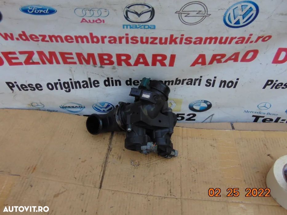 clapeta acceleratie Ford Focus 1.6tdci C Max Peugeot citroen 1.6hdi c4 - 3