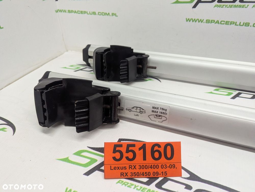 Bagażnik dachowy bazowy belki poprzeczki Oryginał Lexus RX 300/400 03-09, RX 350/450 09-15 - 5
