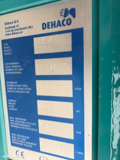 Ciocan Hidraulic Dehaco Ibex 1200 - 3
