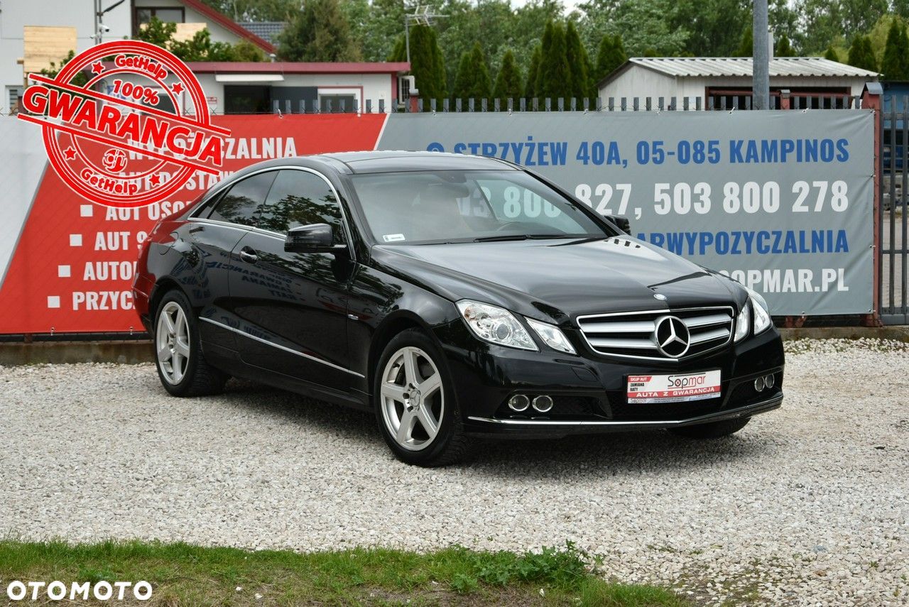 Mercedes-Benz Klasa E 250 CDI DPF Coupe BlueEFFICIENCY Elegance - 1