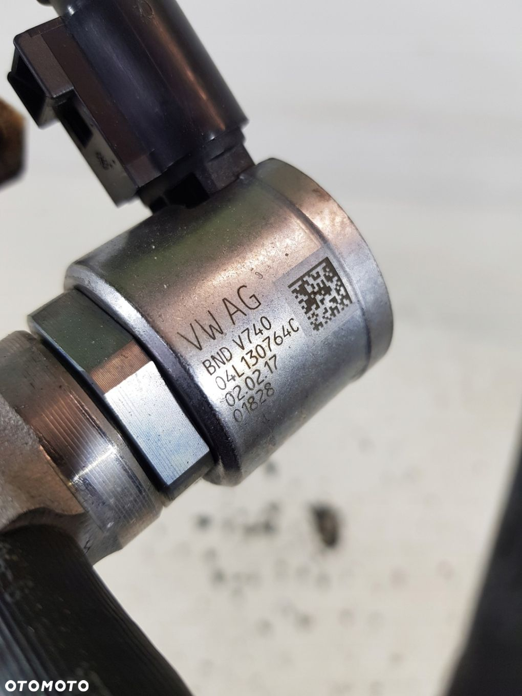 LISTWA WTRYSKOWA CZUJNIKI 04L089G VW AUDI SKODA 2.0 TDI DFS 04L130764D - 12